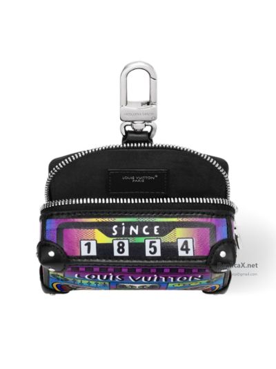 Louis Vuitton Graphic Zip Bag Charm