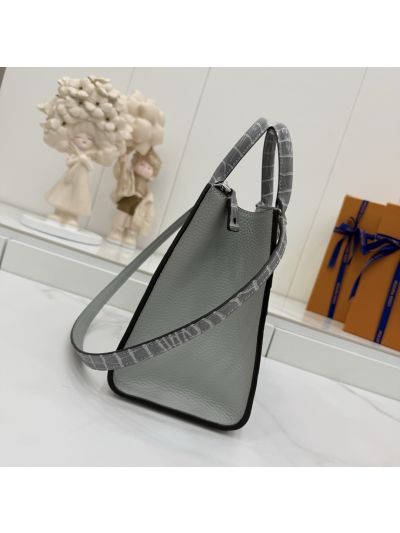 louis-vuitton-gray-wide-top-handle-bag-with-reptile-pattern-trim-rxlvj01156-12