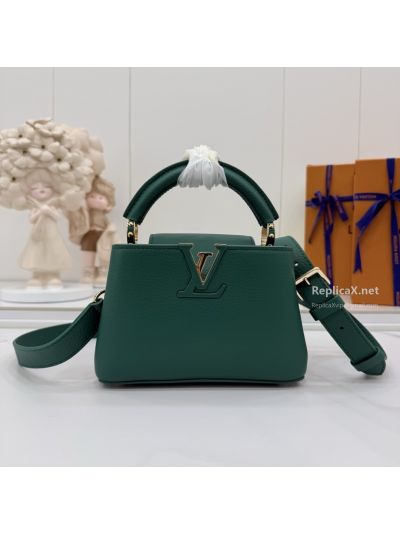 Louis Vuitton Green Top Handle Bag