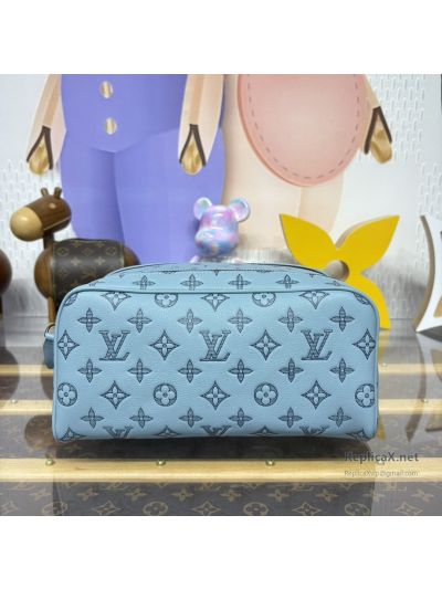 Louis Vuitton Light Blue Monogram Toiletry Bag