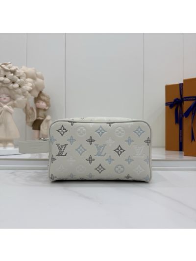 Louis Vuitton Light Gray Multitone Monogram Toiletry Pouch