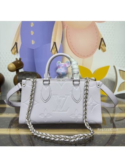 Louis Vuitton Lilac Giant Monogram Compact Tote with Chain