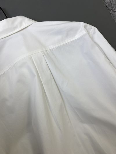 Louis Vuitton Long Sleeve Cropped Shirt in White