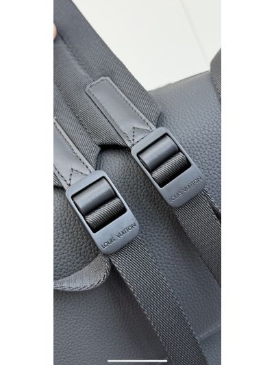 Louis Vuitton Louis Vuitton Takeoff Black Leather Men's Backpack M57079