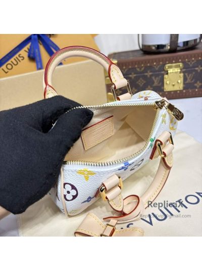 Louis Vuitton LV x TM Nano Speedy 25 Monogram Multicolore M13391 Premium