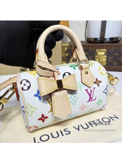 Louis Vuitton LV x TM Nano Speedy 25 Monogram Multicolore M13391 Premium
