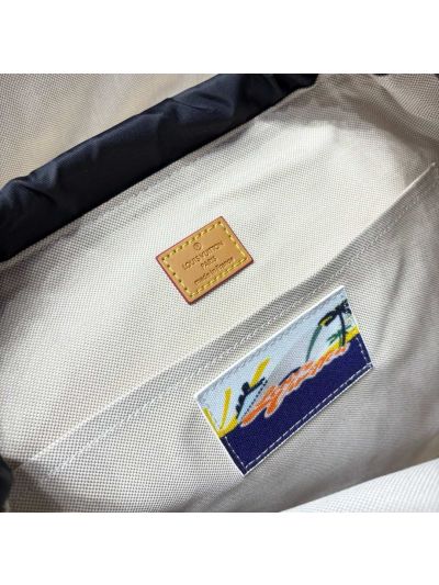 Louis Vuitton Montsouris Cargo Backpack 30 Damier Ebene N40755