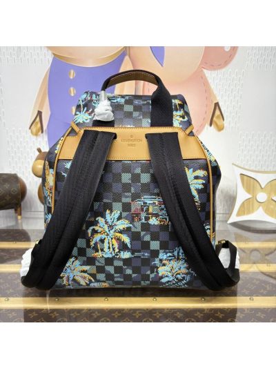 Louis Vuitton Montsouris Cargo Backpack 30 Damier Ebene N40755