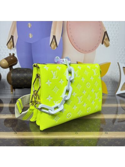 louis-vuitton-neon-yellow-and-white-monogram-chain-pouch-bag-rxlvj01287-02