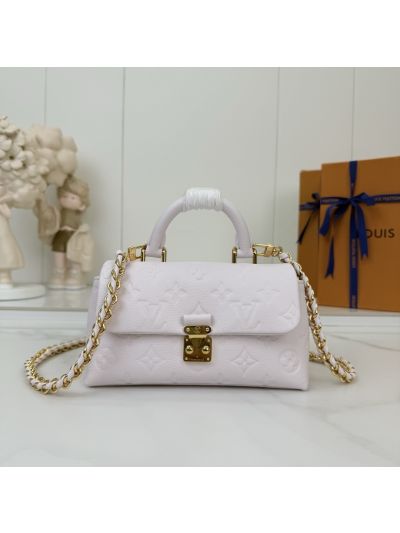 Louis Vuitton Pale Pink Tonal Monogram Top Handle Bag