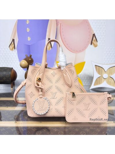 Louis Vuitton Peach Perforated Monogram Tote