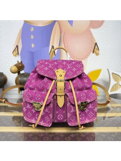 Louis Vuitton Pink Drawstring Backpack