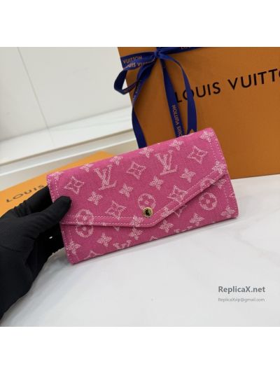 Louis Vuitton Pink Monogram Envelope Wallet