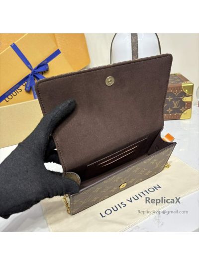 Louis Vuitton Pochette M82509 in brown monogram canvas