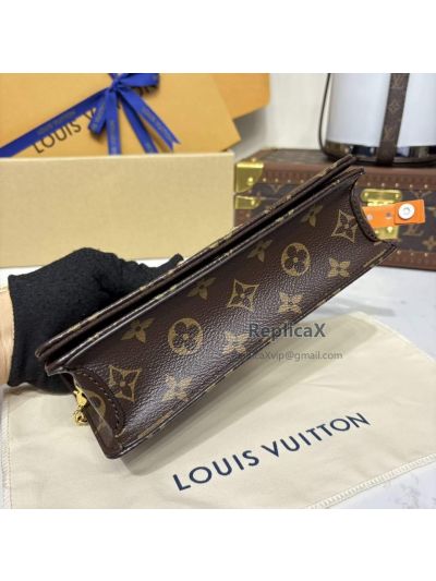 Louis Vuitton Pochette M82509 in brown monogram canvas
