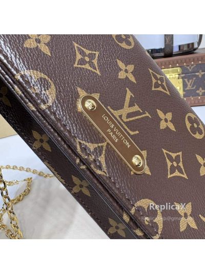 Louis Vuitton Pochette M82509 in brown monogram canvas