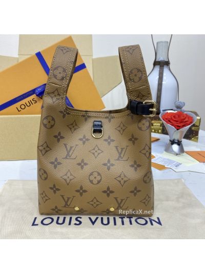 Louis Vuitton Reverse Monogram Folded Handle Bag Premium