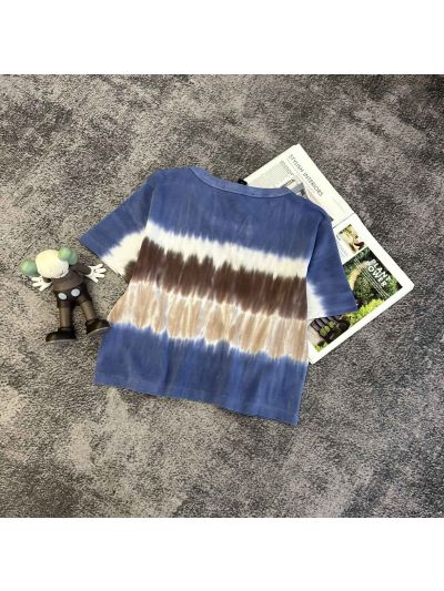 Louis Vuitton Short Sleeve Crew Neck T-Shirt in Multicolor