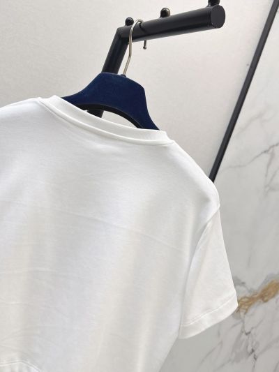 Louis Vuitton Short Sleeve Crew Neck T-Shirt in White