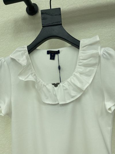 Louis Vuitton Short Sleeve Denim T-Shirt in White