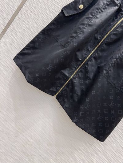 Louis Vuitton Short Sleeve Dress in Navy