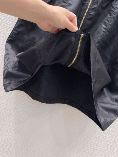 Louis Vuitton Short Sleeve Dress in Navy