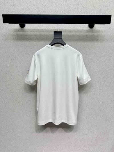 Louis Vuitton Short Sleeve Floral T-Shirt in White