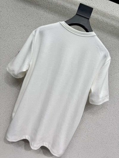 Louis Vuitton Short Sleeve Floral T-Shirt in White