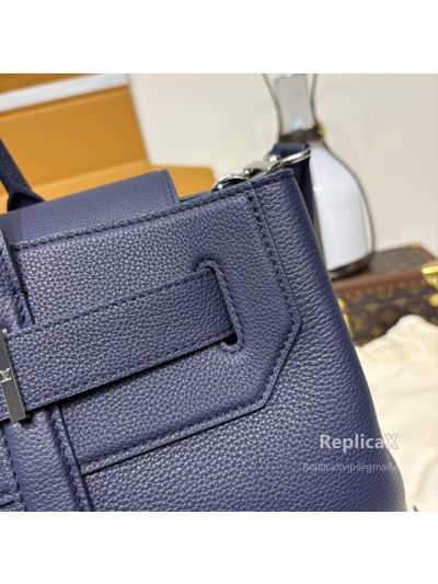 Louis Vuitton Speedy in navy blue epi leather
