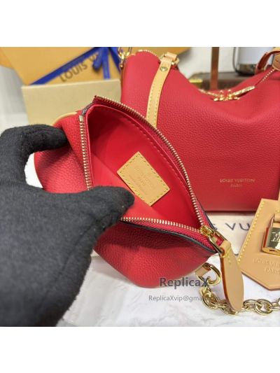 Louis Vuitton Speedy in red epi leather