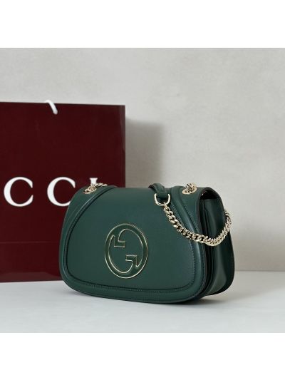 Gucci Blondie Medium Shoulder Bag 815715 in Green