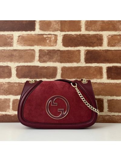 Gucci Blondie Medium Shoulder Bag 815715 in Red