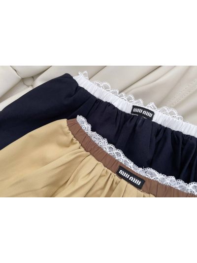 Miu Miu Lace A-Line Skirt