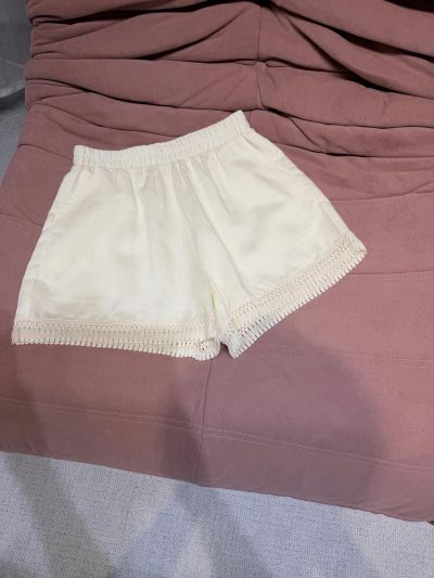 Miu Miu Sleeveless Openwork Set in White