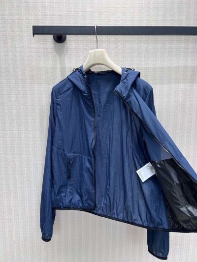 Moncler Hooded Long Sleeve Coat