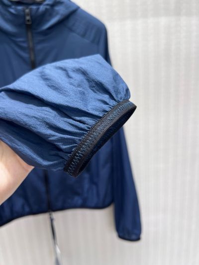 Moncler Hooded Long Sleeve Coat