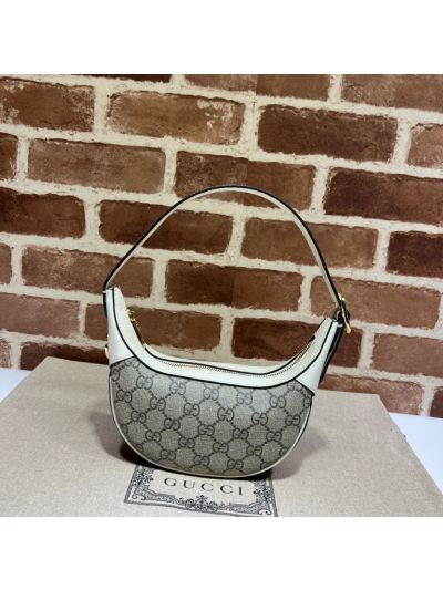 Gucci Ophidia Shoulder Bag in Beige/Ivory