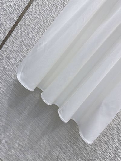 Prada Crew Neck Sleeveless Dress in White