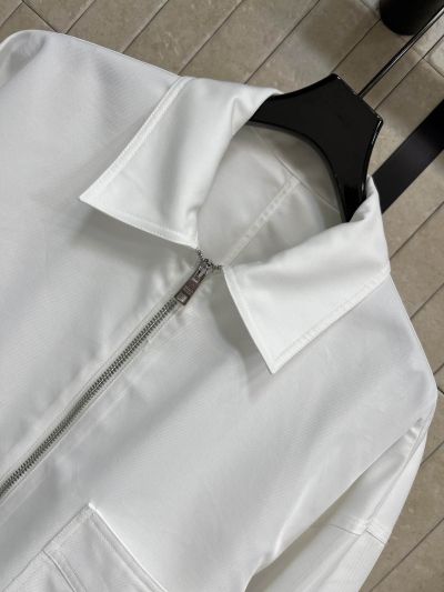 Prada Cropped Long Sleeve Jacket