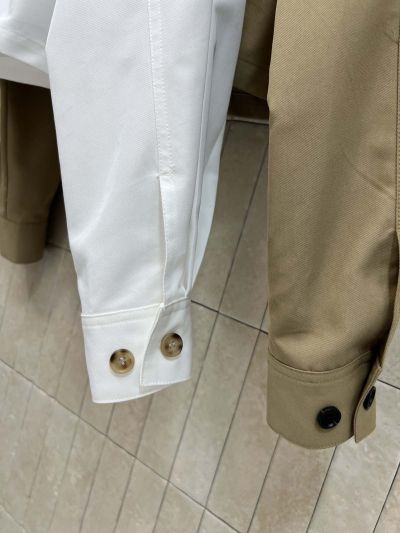 Prada Cropped Long Sleeve Jacket
