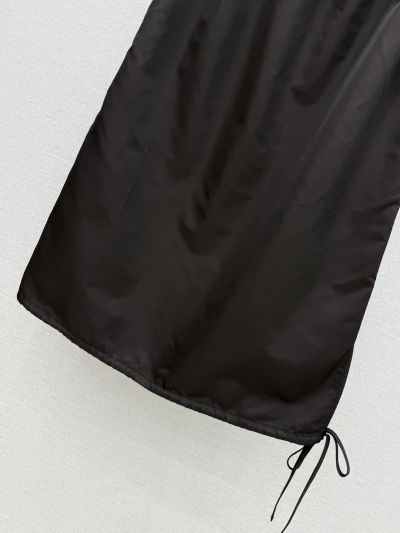 Prada Drawstring Dress in Black