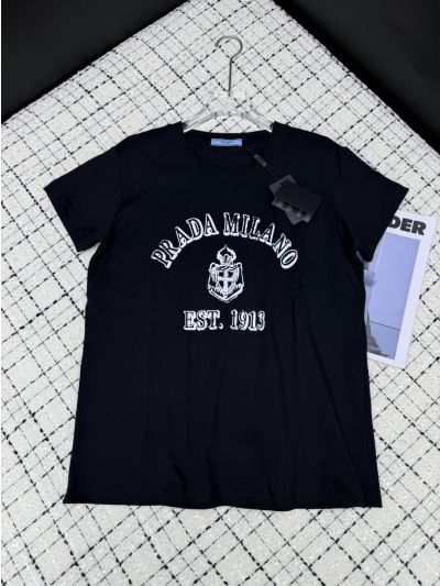 Prada Short Sleeve Crew Neck T-Shirt