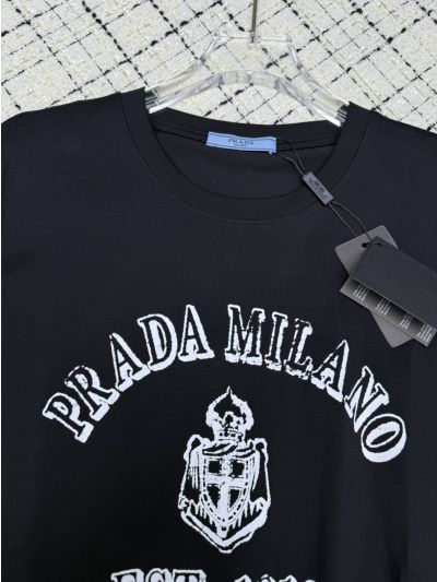 Prada Short Sleeve Crew Neck T-Shirt