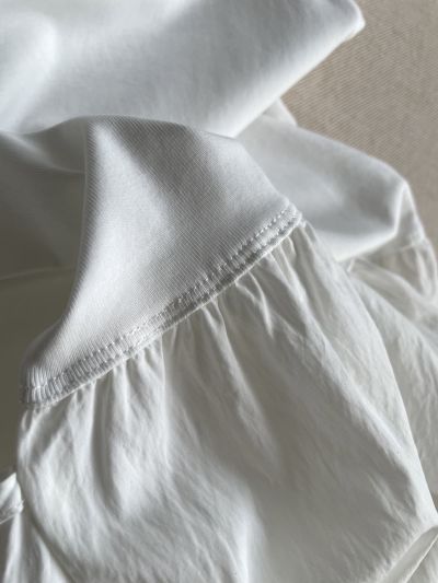 Ralph Lauren Crew Neck Short Sleeve Dress in White