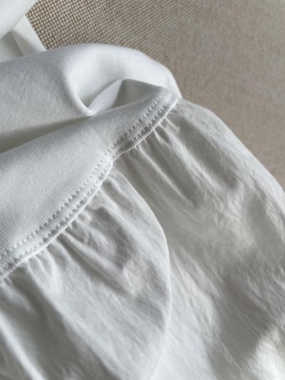Ralph Lauren Crew Neck Short Sleeve Dress in White