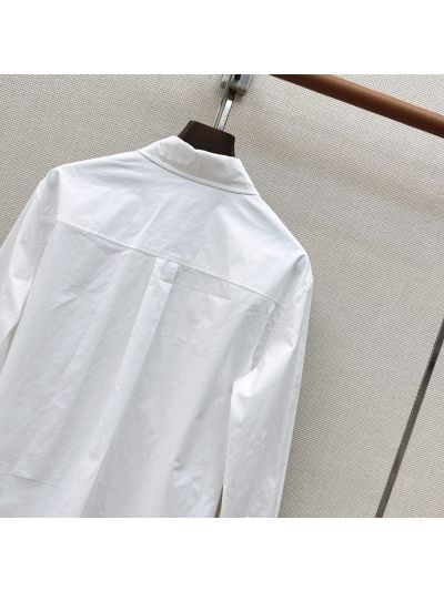 Ralph Lauren Embroidered Long Sleeve Dress in White