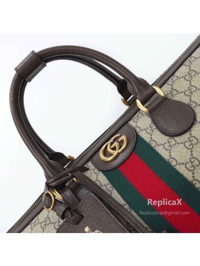 savoy-medium-duffle-bag-834460-in-beige-brown-and-dark-brown-with-green-red-web-rxgui271209-05