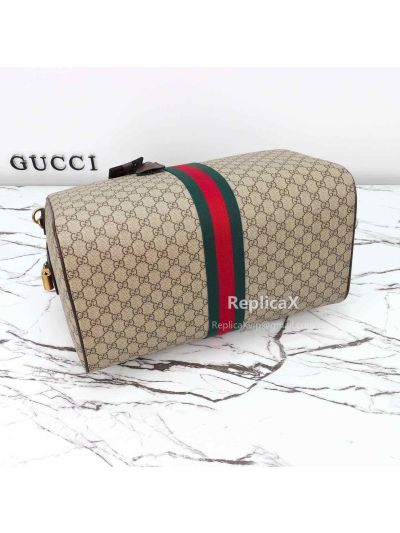 savoy-medium-duffle-bag-834460-in-beige-brown-and-dark-brown-with-green-red-web-rxgui271209-11