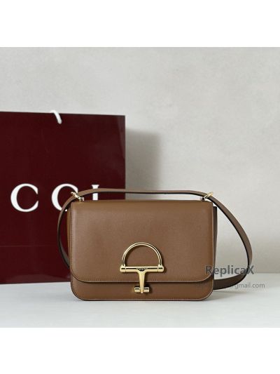 Gucci Siena Small Shoulder Bag 846705 in Brown