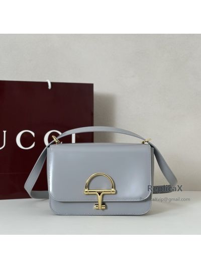 Gucci Siena Small Shoulder Bag 846705 in Light Grey